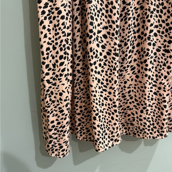 Leopard Print Pink Maxi Dress - Picture 2 of 7